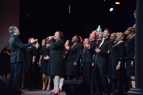 Photo Coverage: Broadway Inspirational Voices Gets Ready for the Holidays with RISE UP Image