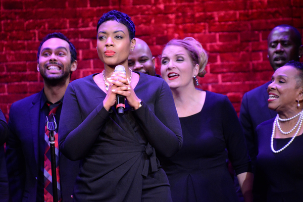 Photo Coverage: Broadway Inspirational Voices Gets Ready for the Holidays with RISE UP Image