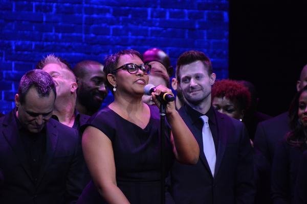 Photo Coverage: Broadway Inspirational Voices Gets Ready for the Holidays with RISE UP Image