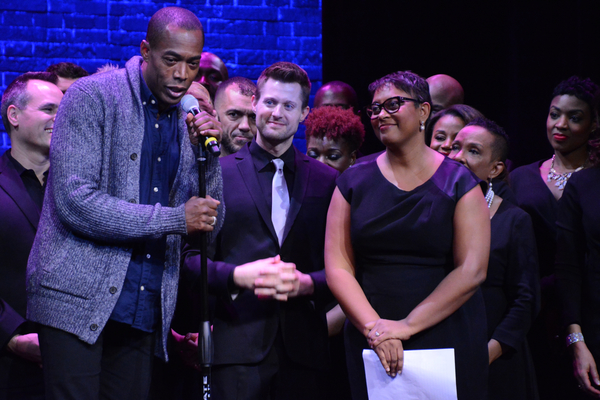 Photo Coverage: Broadway Inspirational Voices Gets Ready for the Holidays with RISE UP Image
