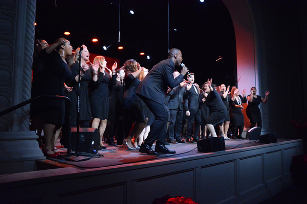 Photo Coverage: Broadway Inspirational Voices Gets Ready for the Holidays with RISE UP Image