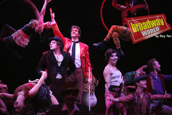 Photo Exclusive: More Acrobatic Shots from BARNUM at the Menier Chocolate Factory Image
