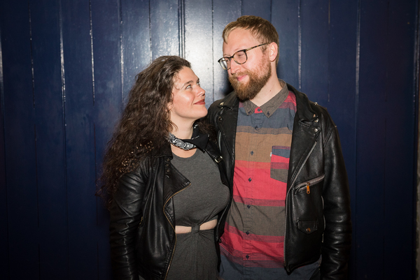 Photo Flash: HUNDRED DAYS Celebrates Opening Night at NYTW Image