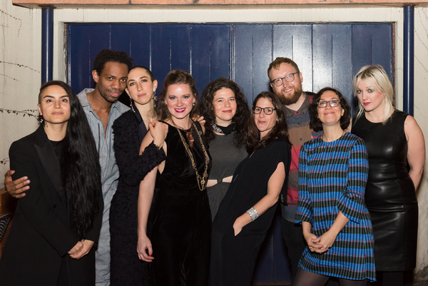 Photo Flash: HUNDRED DAYS Celebrates Opening Night at NYTW Image