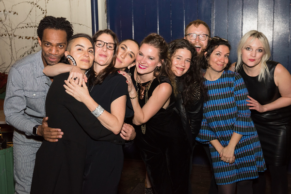 Photo Flash: HUNDRED DAYS Celebrates Opening Night at NYTW Image