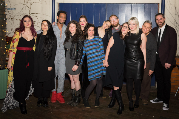Photo Flash: HUNDRED DAYS Celebrates Opening Night at NYTW Image