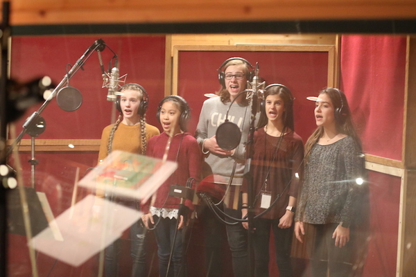 Photo Flash: Go Inside the Recording Studio with the Cast of Off-Broadway's DANCE DIVAS NUTCRACKER 