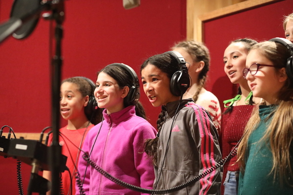 Photo Flash: Go Inside the Recording Studio with the Cast of Off-Broadway's DANCE DIVAS NUTCRACKER Image