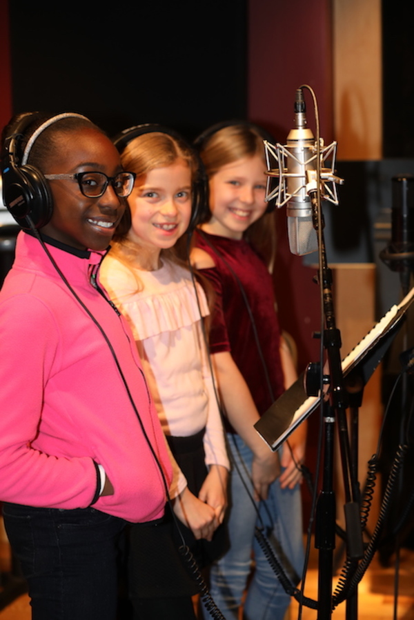 Photo Flash: Go Inside the Recording Studio with the Cast of Off-Broadway's DANCE DIVAS NUTCRACKER Image