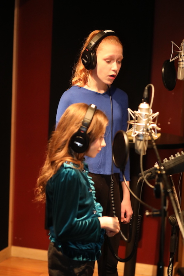 Photo Flash: Go Inside the Recording Studio with the Cast of Off-Broadway's DANCE DIVAS NUTCRACKER 