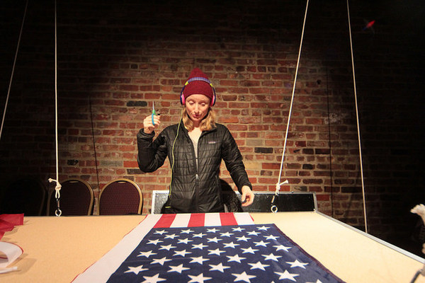 Photo Flash: The Brick Theater, Inc. presents UNTITLED AMERICAN FLAG CRAFT PROJECT  Image