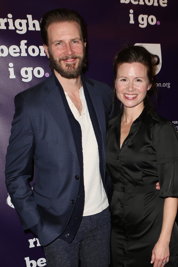 Photo Flash: Michael Cerveris and More on the Red Carpet for RIGHT BEFORE I GO. Benefit Image