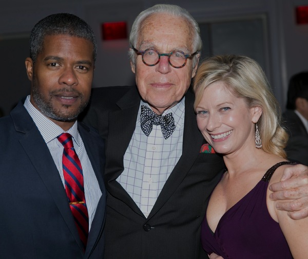 Jimonn Cole, John Guare and Angela Pierce Photo