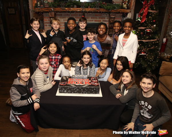 Photo Coverage:  SCHOOL OF ROCK Celebrates Two Years on Broadway 