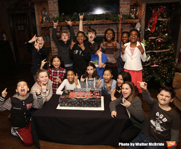 Photo Coverage:  SCHOOL OF ROCK Celebrates Two Years on Broadway 