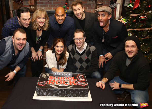 Photo Coverage:  SCHOOL OF ROCK Celebrates Two Years on Broadway 