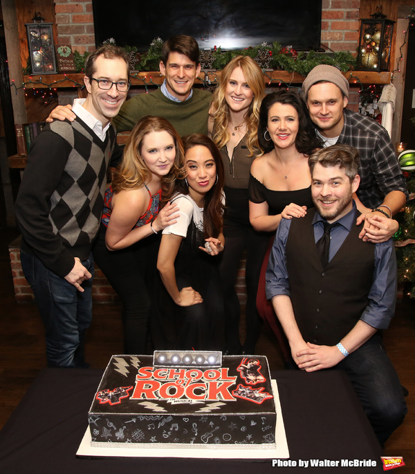 Photo Coverage:  SCHOOL OF ROCK Celebrates Two Years on Broadway 