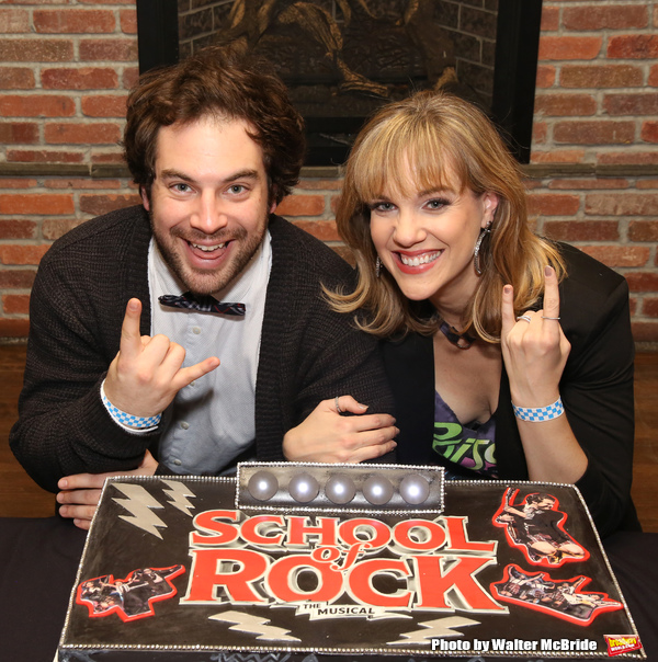 Photo Coverage:  SCHOOL OF ROCK Celebrates Two Years on Broadway 