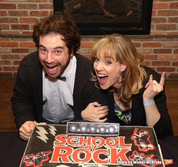 Photo Coverage:  SCHOOL OF ROCK Celebrates Two Years on Broadway 