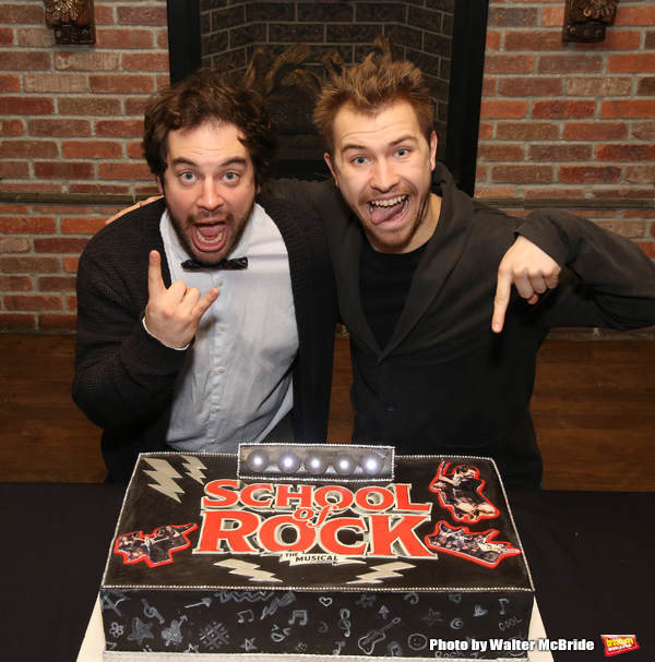 Photo Coverage:  SCHOOL OF ROCK Celebrates Two Years on Broadway 