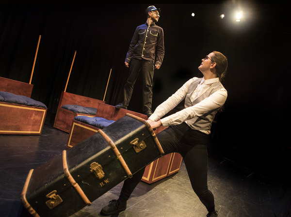 Photo Flash: First Look at CRIMES ON THE CHRISTMAS EXPRESS at Lichfield Garrick Theatre Image