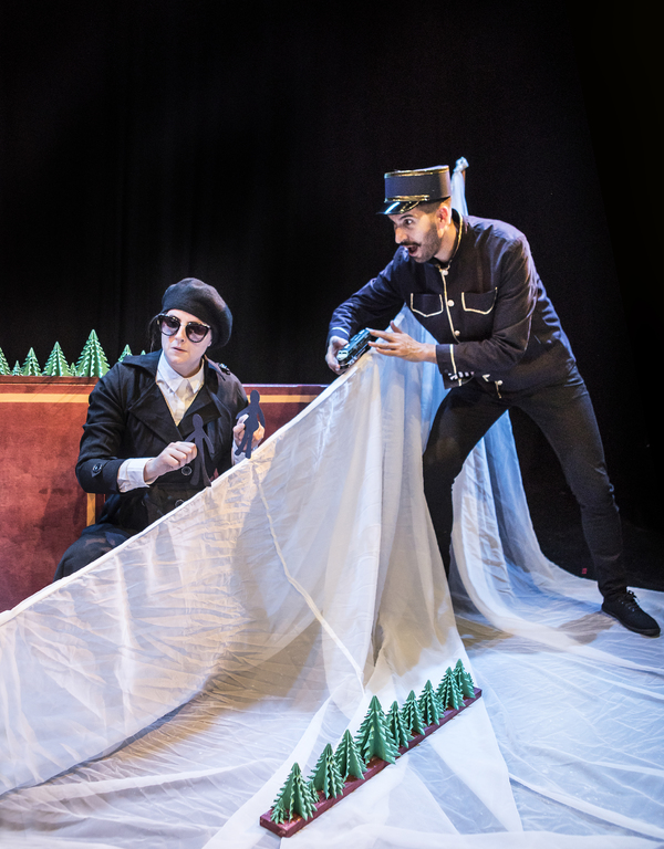 Photo Flash: First Look at CRIMES ON THE CHRISTMAS EXPRESS at Lichfield Garrick Theatre Image