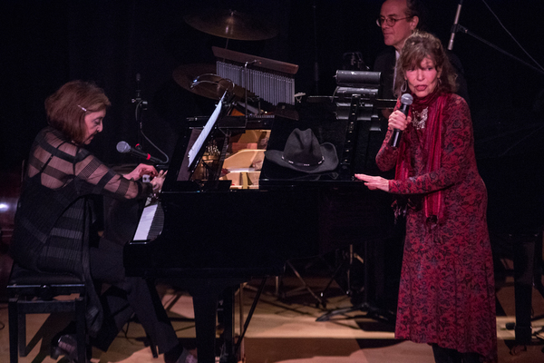 Nancy Ford (at piano) with Gretchen Cryer Photo