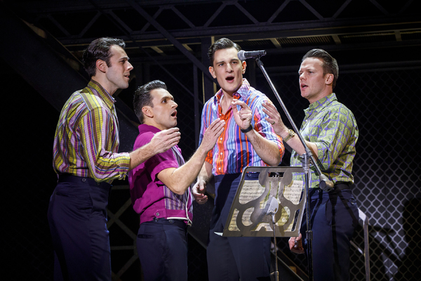 Photo Flash: The Boys Are Back In Town! First Look at JERSEY BOYS at New World Stages Image