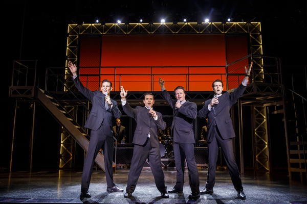Photo Flash: The Boys Are Back In Town! First Look at JERSEY BOYS at New World Stages Image