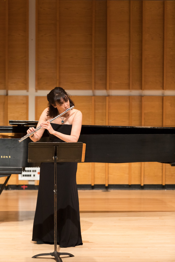 Elizabeth Mann, principal flutist for the Orchestra of St. Luke's Photo