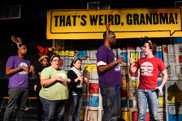 Photo Flash: First Look at Barrel of Monkeys' THAT'S WEIRD, GRANDMA: HOLIDAY STORIES Image