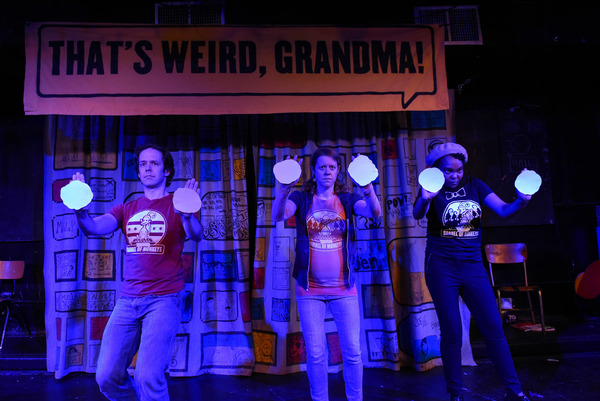 Photo Flash: First Look at Barrel of Monkeys' THAT'S WEIRD, GRANDMA: HOLIDAY STORIES Image
