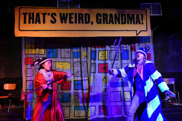 Photo Flash: First Look at Barrel of Monkeys' THAT'S WEIRD, GRANDMA: HOLIDAY STORIES Image
