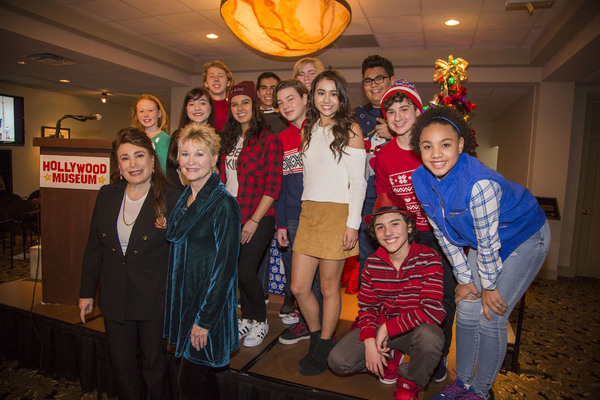 Photo Flash:  Child Stars Gather With 100 Students Of Dolores Mission For Holiday Tour Of The Hollywood Museum Image