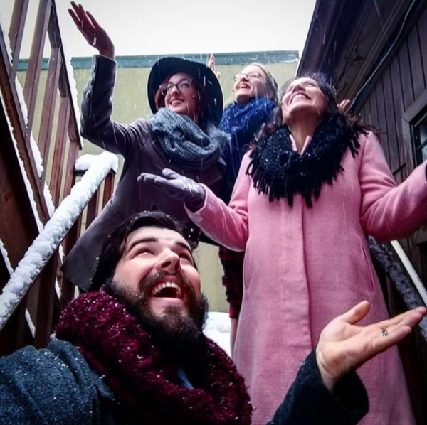 Photo Flash: Morrible Monkeys Around and More Saturday Intermission Pics! Image