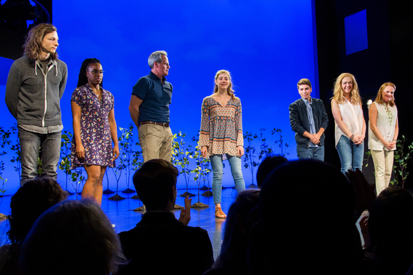 Photo Coverage: DEAR EVAN HANSEN Celebrates the Fans with Lottery Performance Image