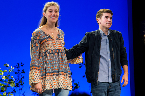 Photo Coverage: DEAR EVAN HANSEN Celebrates the Fans with Lottery Performance Image