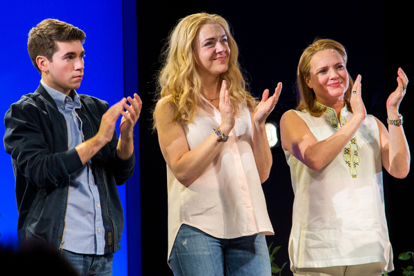 Photo Coverage: DEAR EVAN HANSEN Celebrates the Fans with Lottery Performance Image