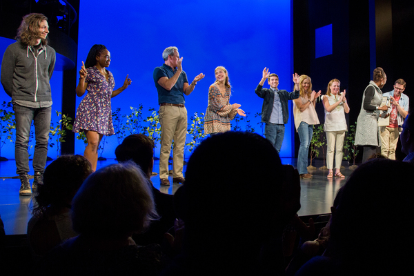 Photo Coverage: DEAR EVAN HANSEN Celebrates the Fans with Lottery Performance Image