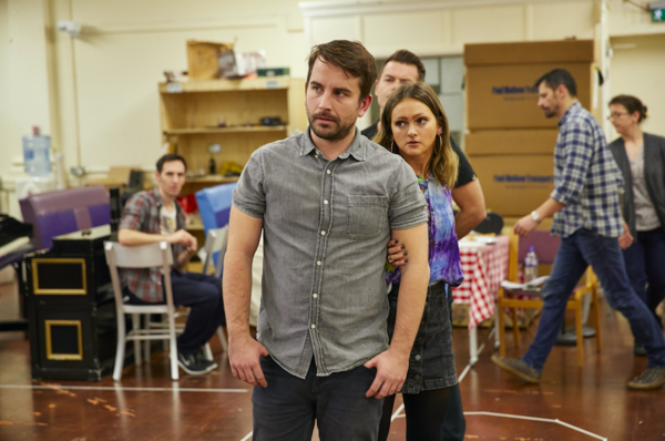 Photo Flash: First Look at Rehearsals for the UK and Ireland Tour of JERSEY BOYS 
