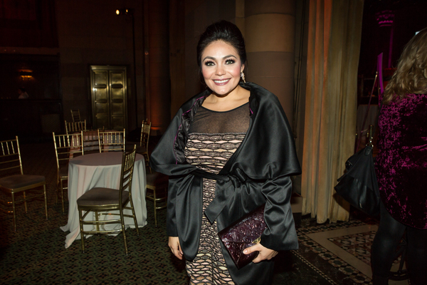 Soprano Ailyn PÃ©rez at the 83rd Annual Metropolitan Opera Guild Luncheon at Cipria Photo