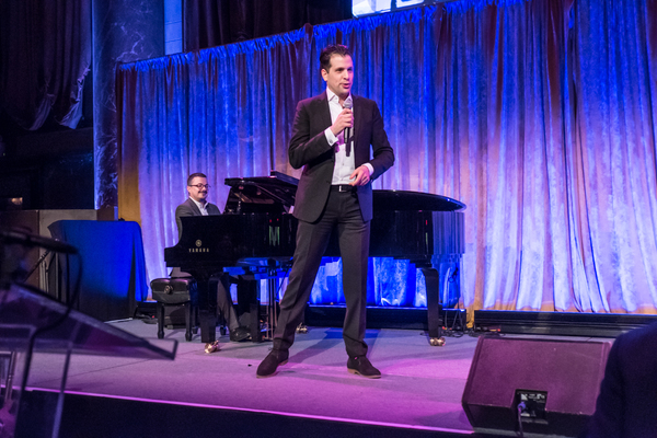 Renowned baritone Luca Pisaroni performing at the 83rd Annual Metropolitan Opera Guil Photo