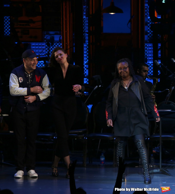 Danny Burstein, Maggie Gyllenhaal, Whoopi Goldberg  Photo