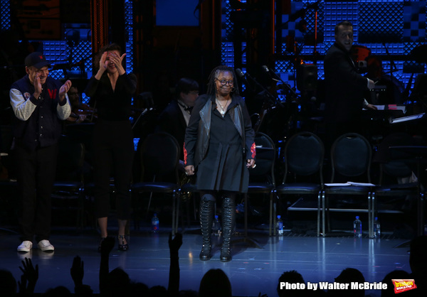 Danny Burstein, Maggie Gyllenhaal, Whoopi Goldberg  Photo