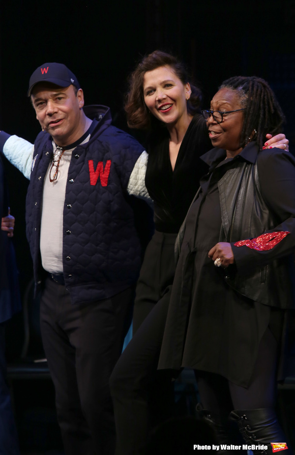 Danny Burstein, Maggie Gyllenhaal, Whoopi Goldberg Photo