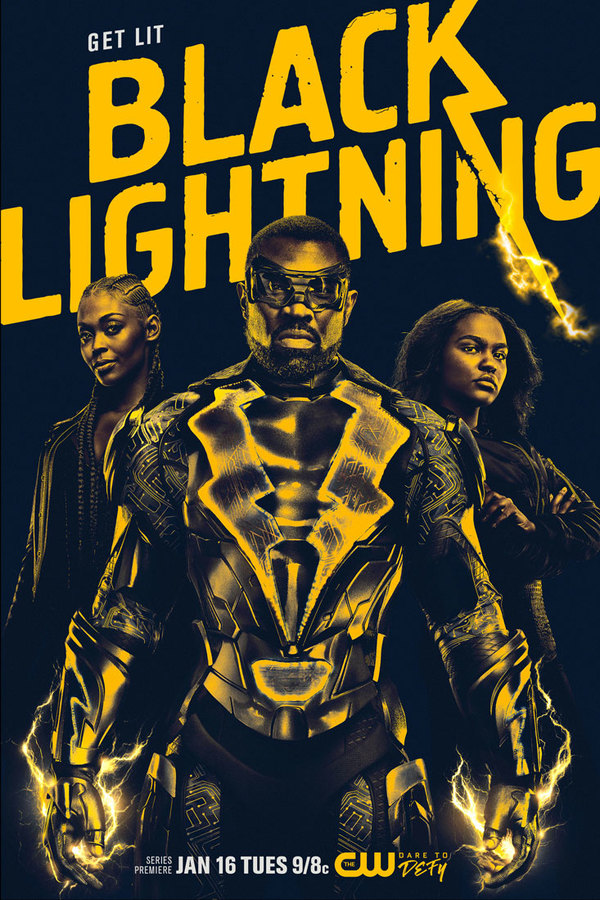Photo Flash: The CW Unveils Official BLACK LIGHTNING Key Art Image