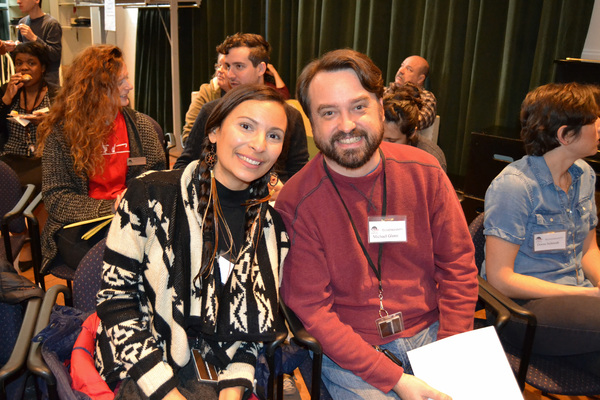 Kyla GarcÃ­a (Sarah Polson) and Michael Glenn (Samuel Worcester/Mitch) Photo