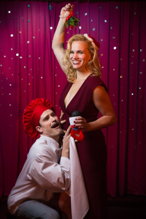 Photo Flash: TRUFFLES: JAZZ, MURDER AND DINNER THEATRE Gets 'Bloody' Merry for the Holidays  Image