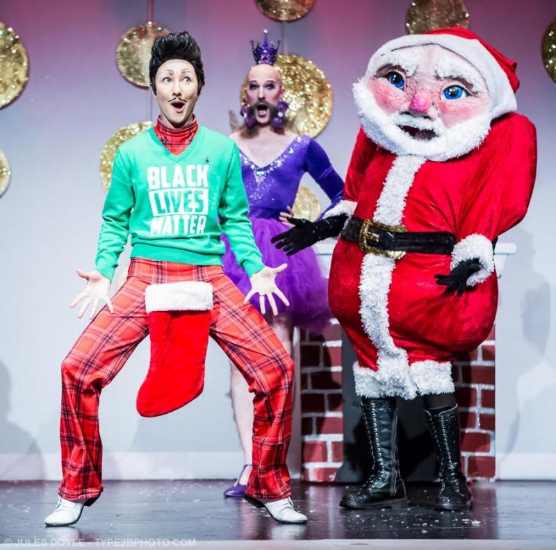 Review: DeLouRue's Exuberant Extravaganza HOMO FOR THE HOLIDAYS A Must See at Oddfellows 