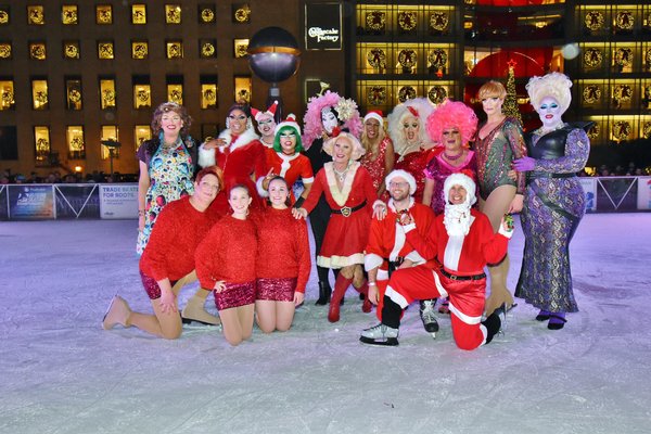Photo Flash: DRAG QUEENS ON ICE Come to Safeway Holiday Rink at Union Square Image
